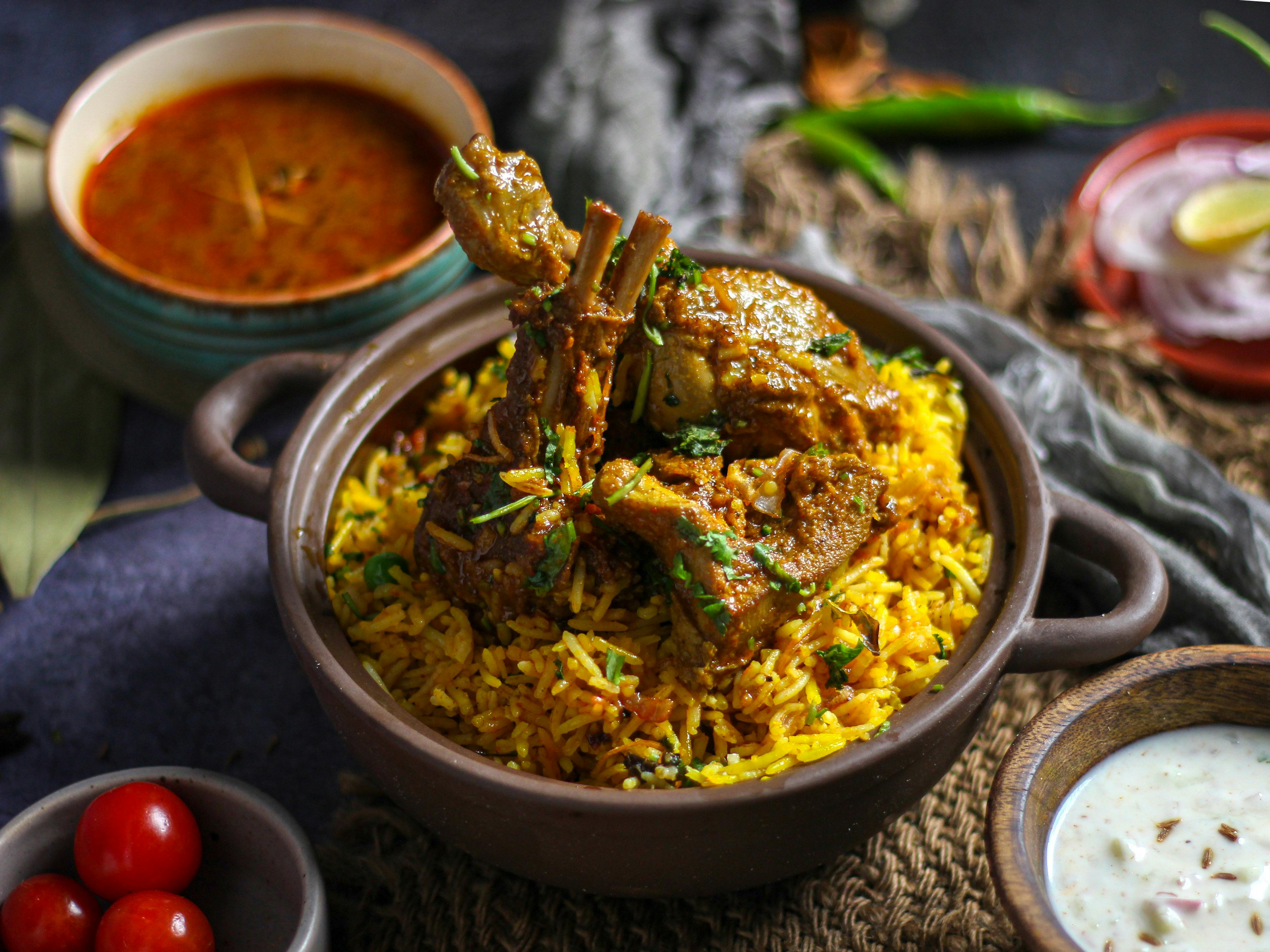 Lamb Dum Biryani